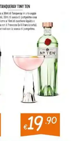 Zona Tanqueray Tiny Ten offerta