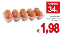 PrestoFresco Uova medie categoria A Tavernola offerta
