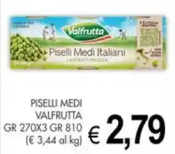 PrestoFresco Piselli Medi Italiani Valfrutta offerta
