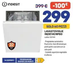 FreeShop Lavastoviglie Indesit offerta
