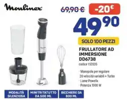 FreeShop Moulinex frullatore ad immersione offerta