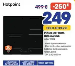 FreeShop Hotpoint Piano cottura HQ5660SNE offerta
