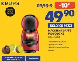 FreeShop Macchina caffè piccolo xs Krups offerta