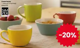 Interspar Linea tazze Simpex Color offerta