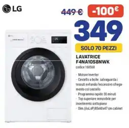 FreeShop Lavatrice LG offerta