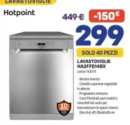 FreeShop Lavastoviglie Hotpoint offerta