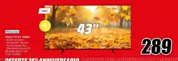 MediaWorld Hisense Smart TV 43" offerta