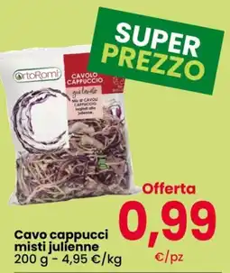 Despar OrtoRomi Cavolo Cappuccio offerta
