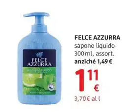 dm drogerie markt Felce Azzurra sapone liquido offerta