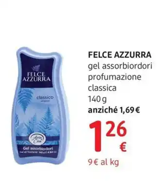 Felce Azzurra gel assorbiodori profumazione classica