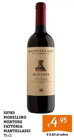 Zona Morellino Mentore Fattoria Mantellassi offerta