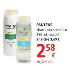 dm drogerie markt Pantene shampoo specifico offerta
