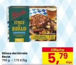 Eurospar Stinco del birraio Recla offerta