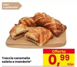 Eurospar Treccia caramello salato e mandorle* offerta