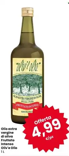 Despar Olio extra vergine di oliva Fruttato Intenso Oliv'e Olio offerta