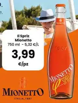 Interspar Il Spriz Mionetto offerta