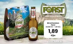 Interspar Birra Premium Forst offerta