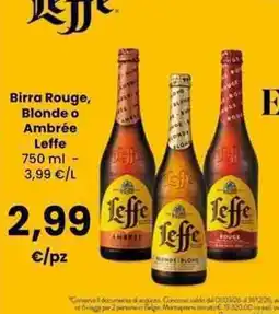 Interspar Birra Leffe offerta