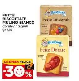 Alì Supermercati Fette biscottate Mulino Bianco offerta