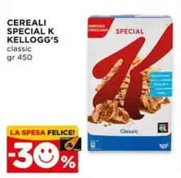 Alì Supermercati Cereali Special K Kellogg's classic offerta