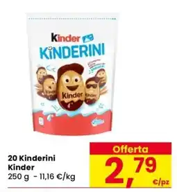 Despar Kinderini Kinder offerta