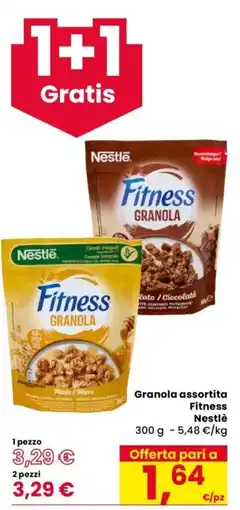 Despar Granola assortita Fitness Nestlé offerta