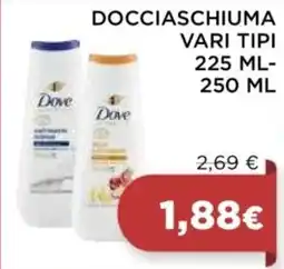 In Coop Docciaschiuma Dove offerta