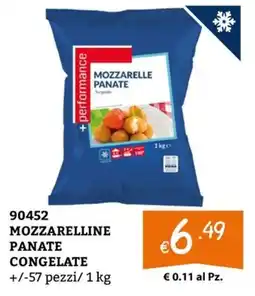 Zona performance mozzarelle panate offerta
