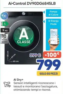 FreeShop Ai-Control Asciugatrice offerta