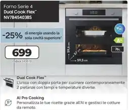 FreeShop Forno Serie 4 Dual Cook Flex offerta