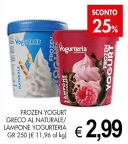 PrestoFresco Frozen Yogurt Yogurteria offerta