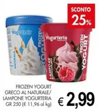 Frozen Yogurt Yogurteria