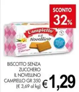 PrestoFresco Biscotto senza zucchero il novellino campiello offerta
