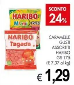 PrestoFresco Caramelle gusti assortiti Haribo offerta