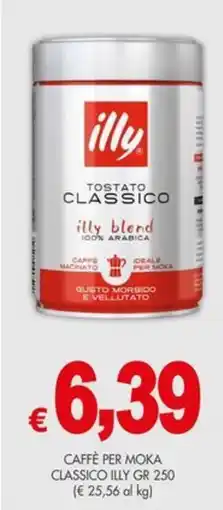 PrestoFresco Caffè per moka classico illy offerta