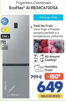 FreeShop Frigorifero Combinato EcoFlex® AI offerta