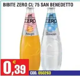 Immenso Cash Bibite zero San Benedetto offerta
