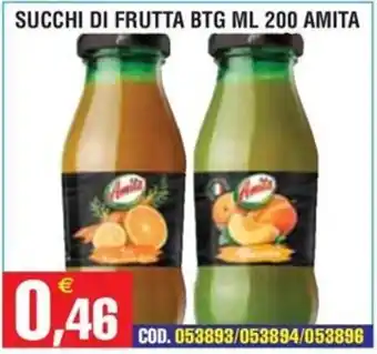 Succhi di frutta BTG ML 200 Amita