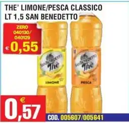 Immenso Cash The' Limone/Pesca Classico San Benedetto offerta