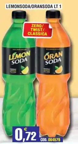 Immenso Cash Lemon Soda / Oran Soda offerta