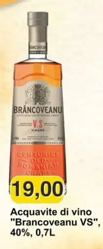 Mix Markt Acquavite di vino "Brançoveanu VS" offerta