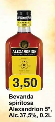 Mix Markt Bevanda spiritosa Alexandrion 5* offerta