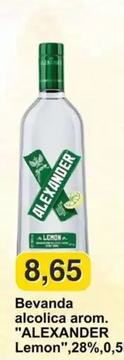Mix Markt Bevanda alcolica arom. "ALEXANDER Lemon" offerta