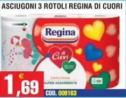 Immenso Cash Asciugoni Regina di Cuori offerta
