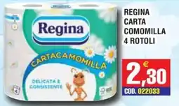 Immenso Cash Regina carta comomilla offerta