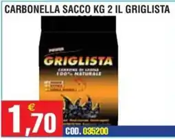 Immenso Cash Carbonella griglista offerta