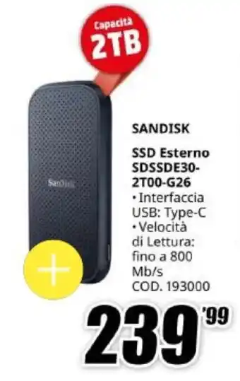 Sandisk SSD Esterno