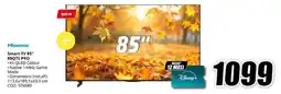 MediaWorld Hisense Smart TV 85" offerta