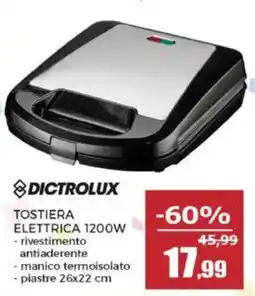 Happy Casa Tostiera elettrica Dictrolux offerta