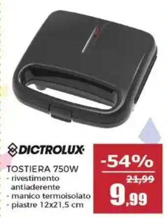 Dictrolux Tostiera 750W